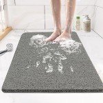 Joyhalo Anti-Slip Shower Mat for Elderly, 17" x 30