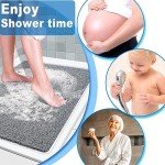 Non-Slip Shower Mat for Seniors – 23.2x31.1 inches