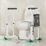 Adjustable Toilet Safety Frame with Suction Cups