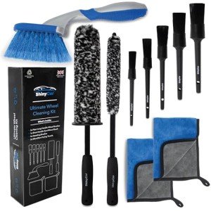 ShinyCar® 10-Piece Ultimate Wheel Cleaning Kit