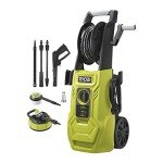 RYOBI 2000W 150bar Hyper Green Pressure Washer