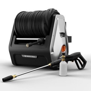 Giraffe Tools Electric Pressure Washer with Retractable Hose