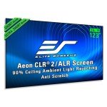 Elite Screens Aeon CLR2 123" Ambient Light Rejecting Projector Screen