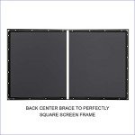 110" 4K Ultra HDR Fixed Frame Projector Screen