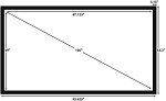 100" 4K HDR Home Theater Projection Screen