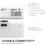 ViewSonic LX700 4K Laser Projector for Xbox