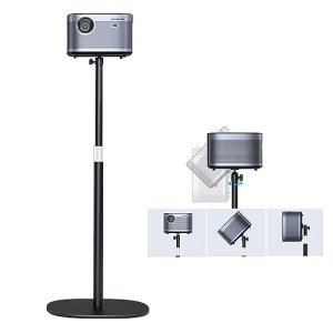 Adjustable 4K Projector Stand with 360° Rotation