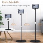 Adjustable 4K Projector Stand with 360° Rotation
