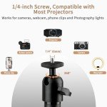 Adjustable 4K Projector Stand with 360° Rotation