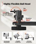 Adjustable 4K Projector Stand with 360° Rotation