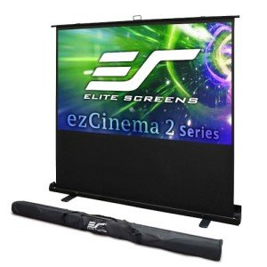 Portable 95-Inch 4K Manual Projector Screen