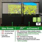 Portable 95-Inch 4K Manual Projector Screen