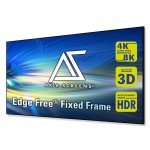 125" 4K Ultra HD Fixed Frame Projector Screen