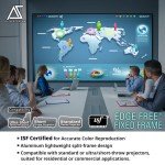 125" 4K Ultra HD Fixed Frame Projector Screen