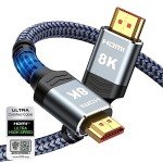 Highwings 4K HDMI Ultra High Speed Cable 6.6FT