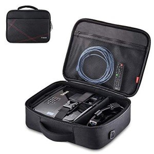 Large Projector Travel Bag with Adjustable Strap