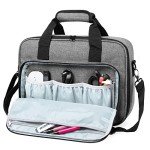 Doksmeria Portable Projector Carrying Case with Pockets