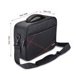 Large Projector Travel Bag with Adjustable Strap