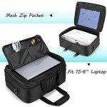 4K Projector Carrying Case with Laptop Compartment