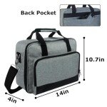 Doksmeria Portable Projector Carrying Case with Pockets