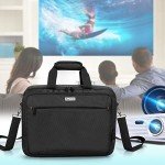 4K Projector Carrying Case with Laptop Compartment