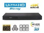 LG UBK90 UHD 4K Streaming Blu-ray Player & HDMI Cable