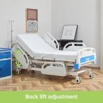 Premium Electric Hospital Bed with Mattress Included