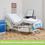 Premium Electric Hospital Bed with Mattress Included