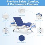 Premium Electric Hospital Bed with Memory Mattress