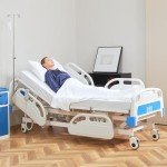 Premium Electric Hospital Bed with Mattress Included