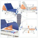 Premium Electric Hospital Bed with Memory Mattress