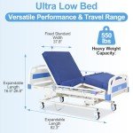 Premium Electric Hospital Bed with Memory Mattress