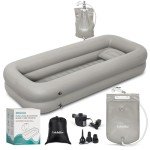 Portable Inflatable Bath Basin for Patients