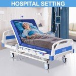 Electric ICU Hospital Bed with Memory Foam Mattress