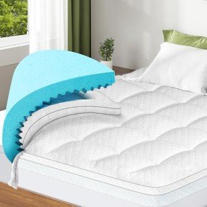 Dual-Layer Memory Foam Hospital Air Mattress 10.2cm