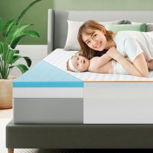 Ultra-Firm 10.2 CM Dual Bed Patient Air Mattress