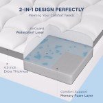 ComfortAir 4.5" Patient Mattress with Cooling Gel