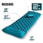 Inflatable Patient Air Mattress with Built-in Pump