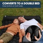 Enhanced Air Mattress for Patients with Built-in Pillow