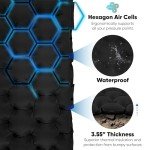 Enhanced Air Mattress for Patients with Built-in Pillow