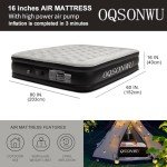 Queen Hospital Air Mattress with Built-In Pump