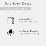 Deluxe 22-Inch Hospital Air Mattress with Pump