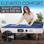 SereneLife Inflatable Air Mattress for Patients - Queen