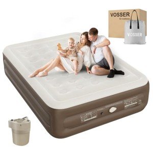 Queen Hospital Air Mattress with Built-In Pump