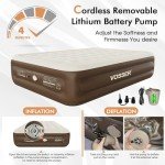 Queen Hospital Air Mattress with Built-In Pump