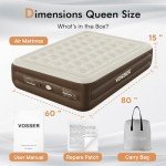 Queen Hospital Air Mattress with Built-In Pump