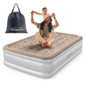 NatraCalm Patient Air Mattress with Built-in Pump