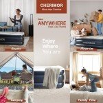 CHERIMOR Inflatable Hospital Air Mattress with Pump
