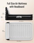 Airefina Patient Air Mattress with Headboard