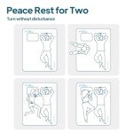 Patient Air Mattress with Self-Inflating Foam Design